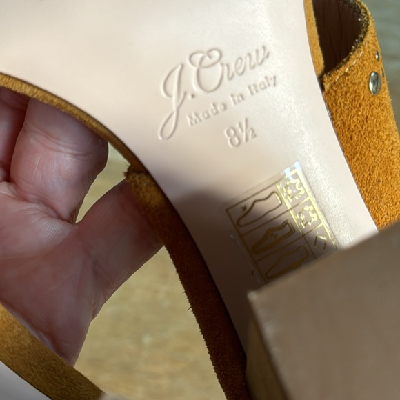 J.Crew Womens Stella Adobe Slingbacks Size 8.5 - Picture 9 of 11